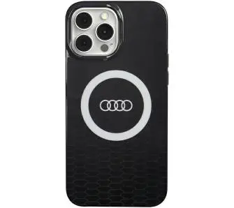 Etui AUDI IML Big Logo MagSafe Case AU-IMLMIP13P-Q5/D2-BK do iPhone 13 Pro Czarny