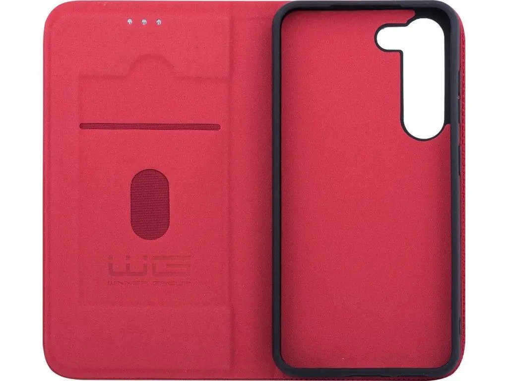 Etui Winner WG Flipbook Duet do Samsung Galaxy S23 Czerwony