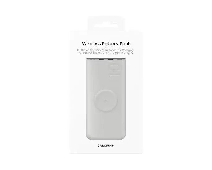 Powerbank Samsung Bezprzewodowy EB-U2510 10000mAh 25W Beżowy