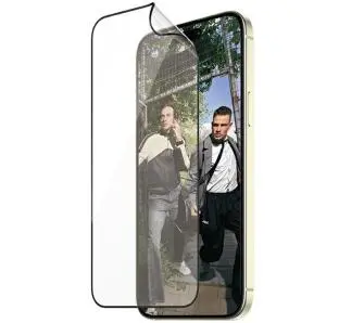 Szkło hybrydowe PanzerGlass Matrix D3O UWF iPhone 15 Plus Ultra-Wide-Fit rPET Screen Protection Easy Aligner Included