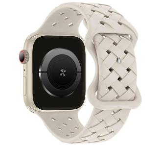 Pasek Beline do Apple Watch Silicone Woven 42/44/45/49mm (beżowy)