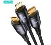 Kabel USAMS U83 3w1 100W lightning microUSB USB-C 1,2m Czarny