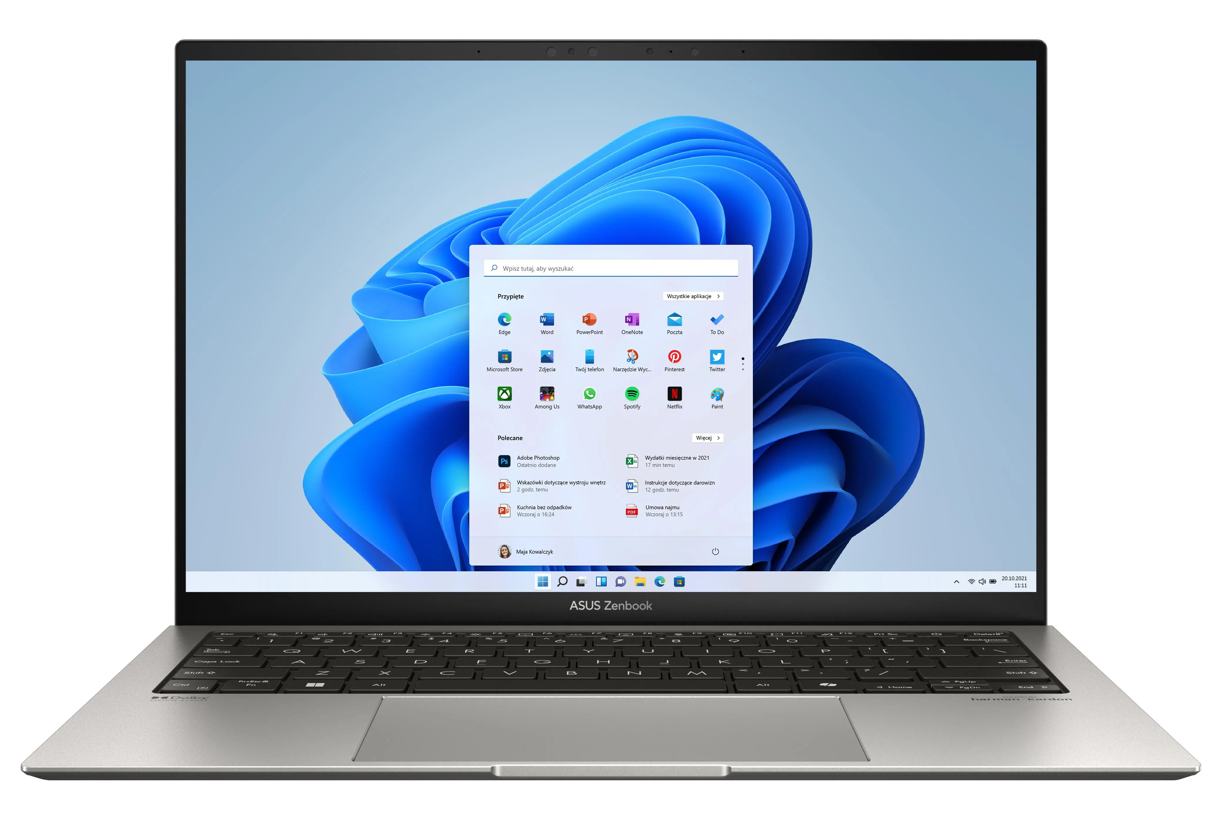 Laptop ultrabook ASUS Zenbook S13 OLED UX5304MA-NQ011W 13,3" Ultra 7 155U 32GB RAM 1TB Dysk SSD Win11 Szary