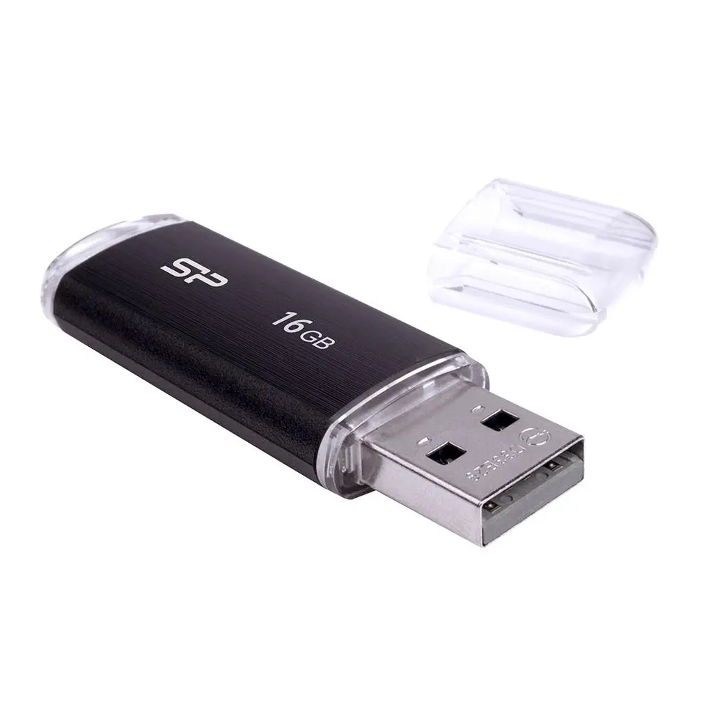 PenDrive Silicon Power Ultima U02 16GB USB 2.0 Czarny