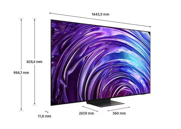 Telewizor Samsung QE65S95DAT 65" QD-OLED 4K 144Hz Tizen Dolby Atmos HDMI 2.1 DVB-T2