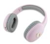 Słuchawki bezprzewodowe Hello Kitty HKBHA1BKHLMP Metal Logo Oval Shape Nauszne Bluetooth 5,3 Różowy