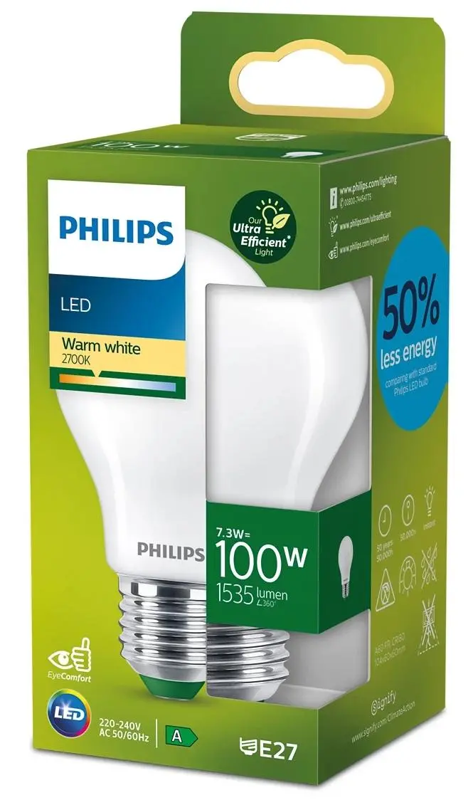 Żarówka LED Philips 7,3W (100W) E27