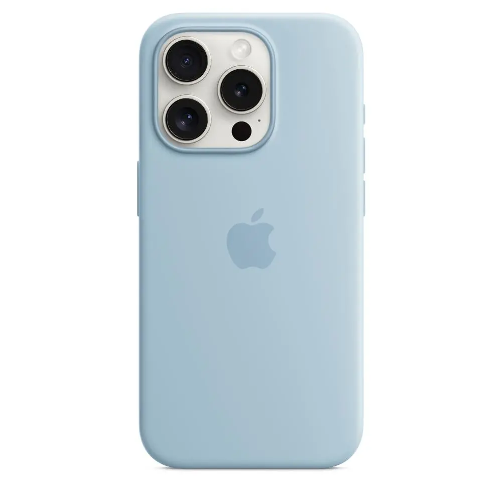 Etui Apple Silicone Case do iPhone 15 Pro Max Niebieski