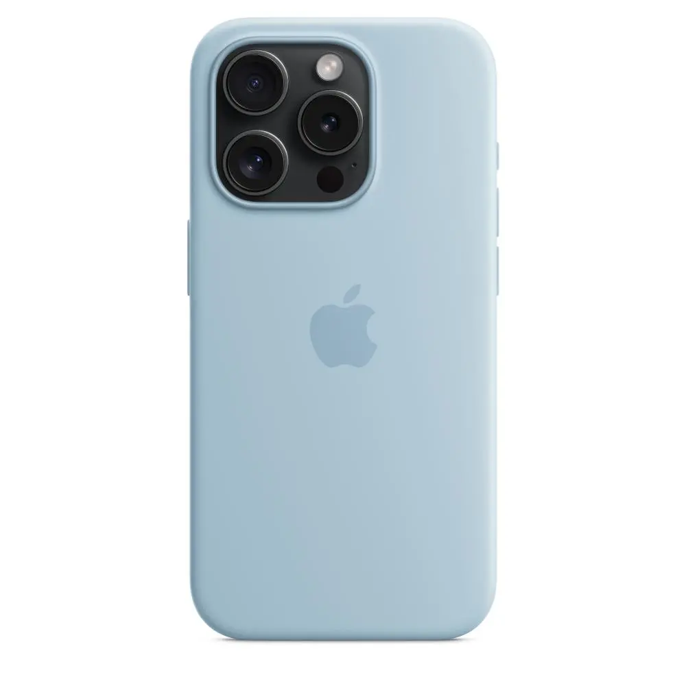 Etui Apple Silicone Case do iPhone 15 Pro Max Niebieski