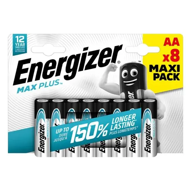 Baterie Energizer AA Max Plus 8szt.