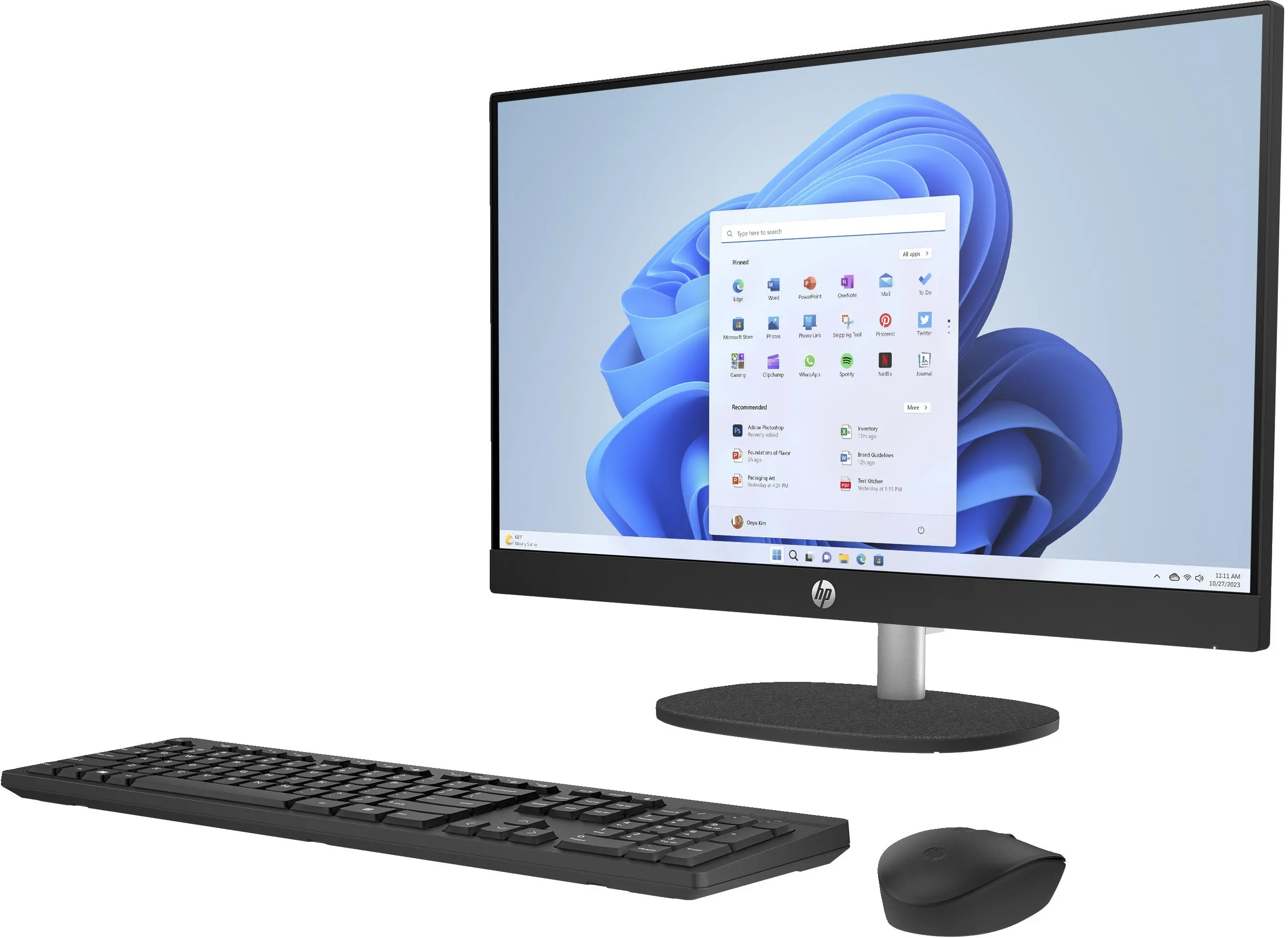 Komputer HP 24-cr0232nw i5-1335U 23,8" 16GB RAM 512GB Dysk SSD Win11 Czarny
