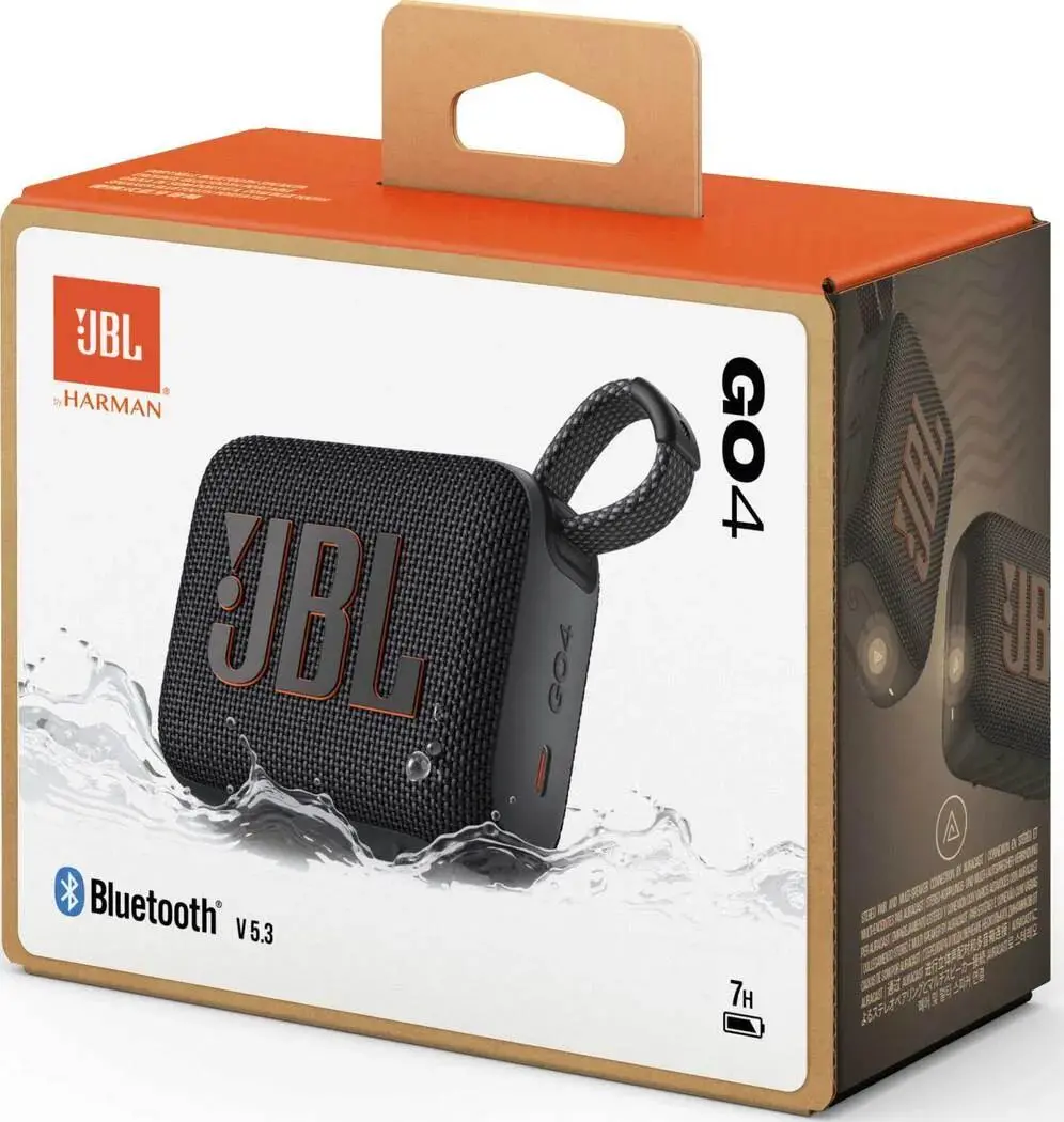 Głośnik Bluetooth JBL GO 4 4,2W Czarny