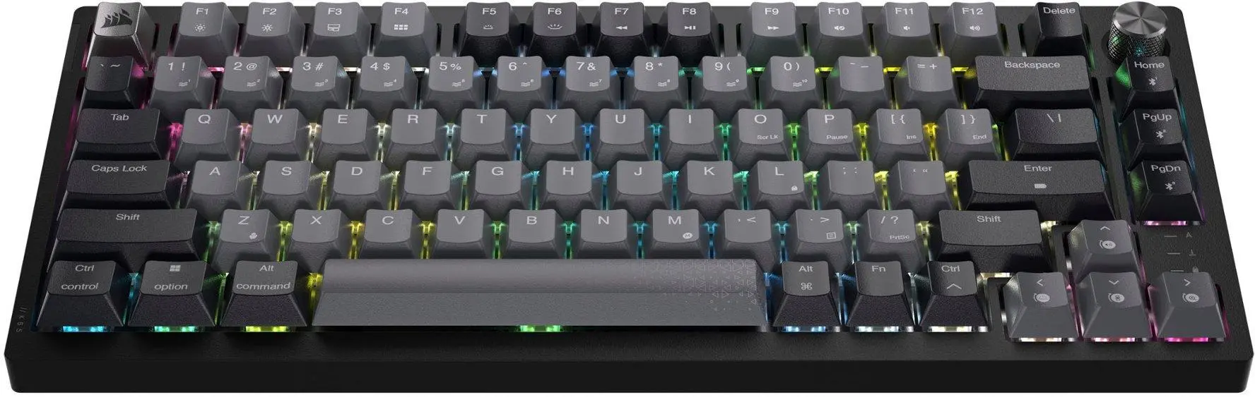 Klawiatura mechaniczna Corsair K65 Plus Wireless RGB 75% MLX Red Czarny