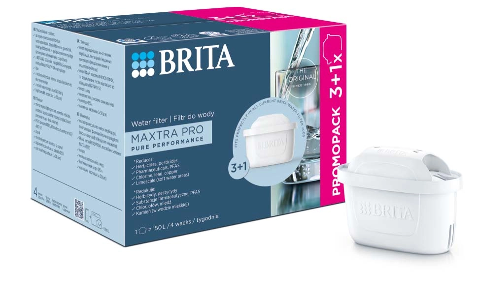 Wkłady filtrujące Brita Maxtra Pro Pure Performance 4szt.