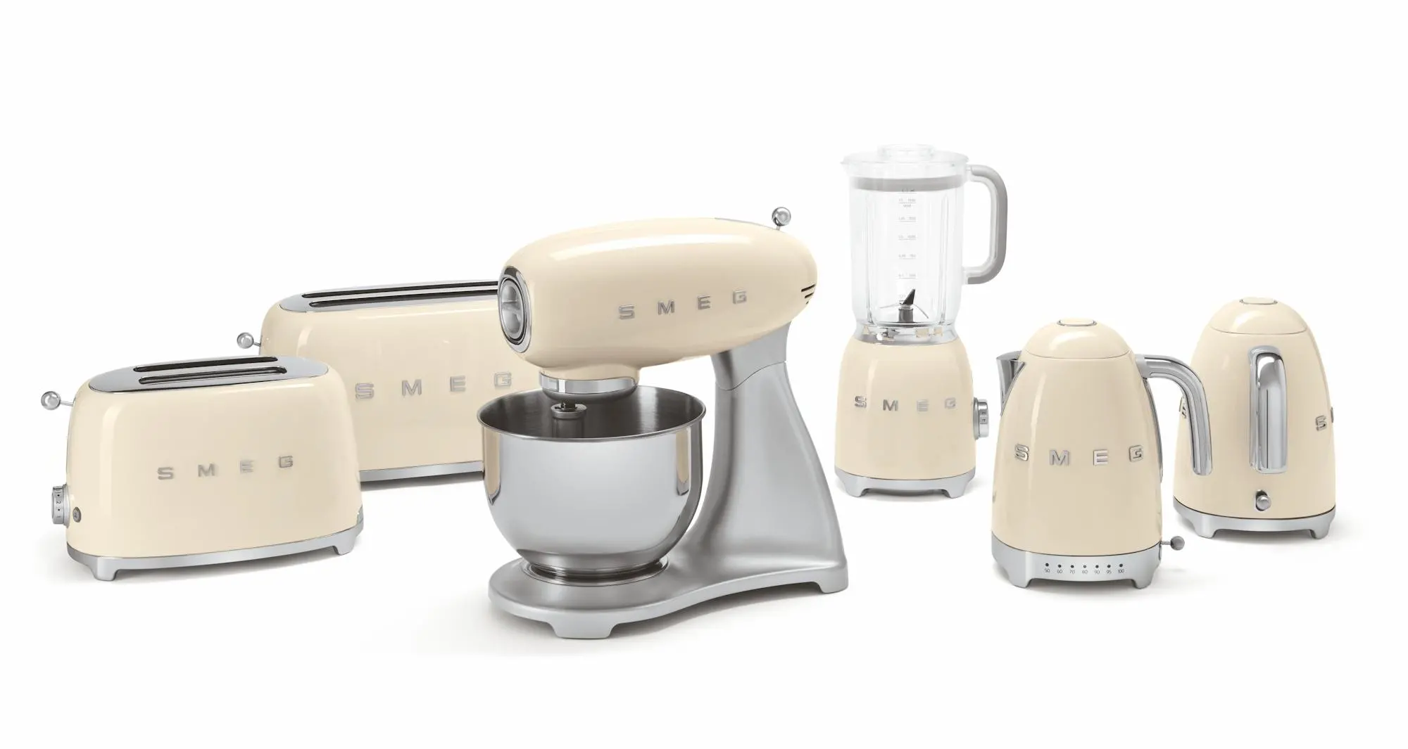 Toster Smeg TSF01CREU Rozmrażanie 950W