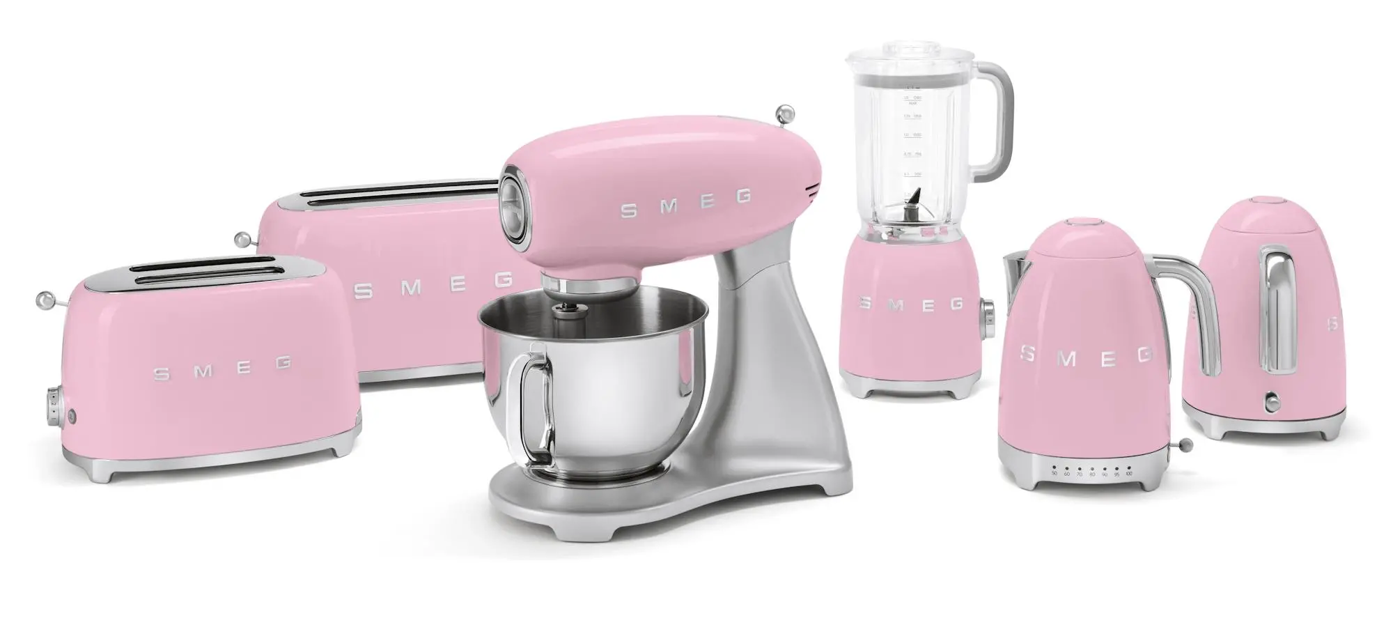 Toster Smeg TSF01PKEU Rozmrażanie 950W