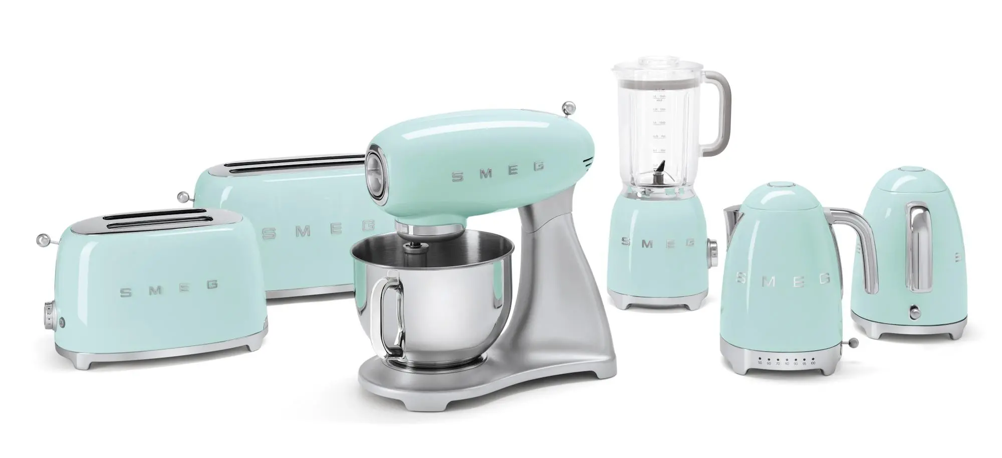 Toster Smeg TSF02PGEU Rozmrażanie 1500W