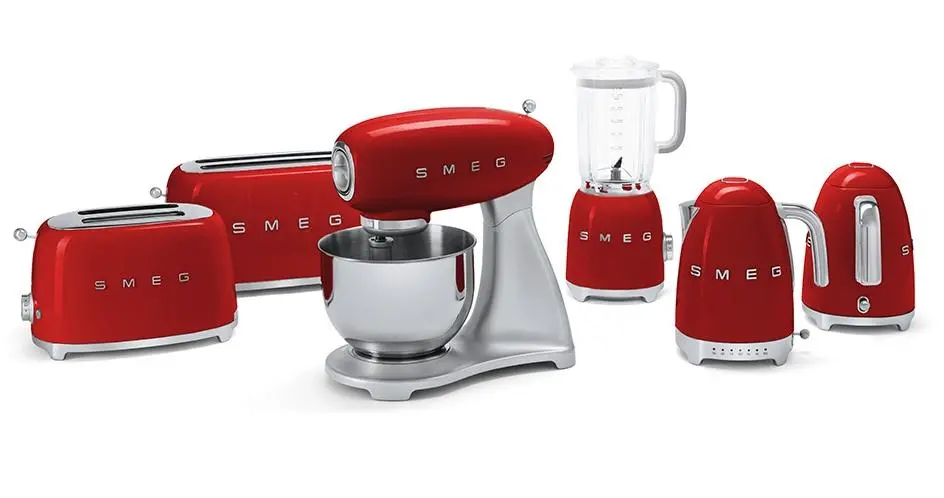 Toster Smeg TSF02RDEU Rozmrażanie 1500W
