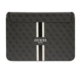 Etui na laptop Guess 4G Printed Stripes GUCS16P4RPSK 16" Czarny