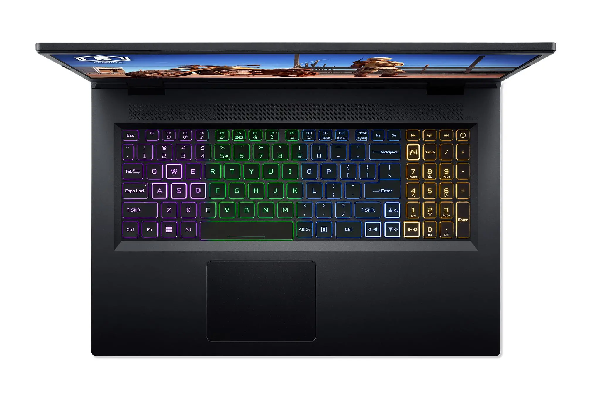 Laptop gamingowy Acer Nitro 5 AN517-55-533M 17,3" 144Hz i5-12450H 16GB RAM 1TB Dysk SSD RTX4050 DLSS3 Win11 Czarny