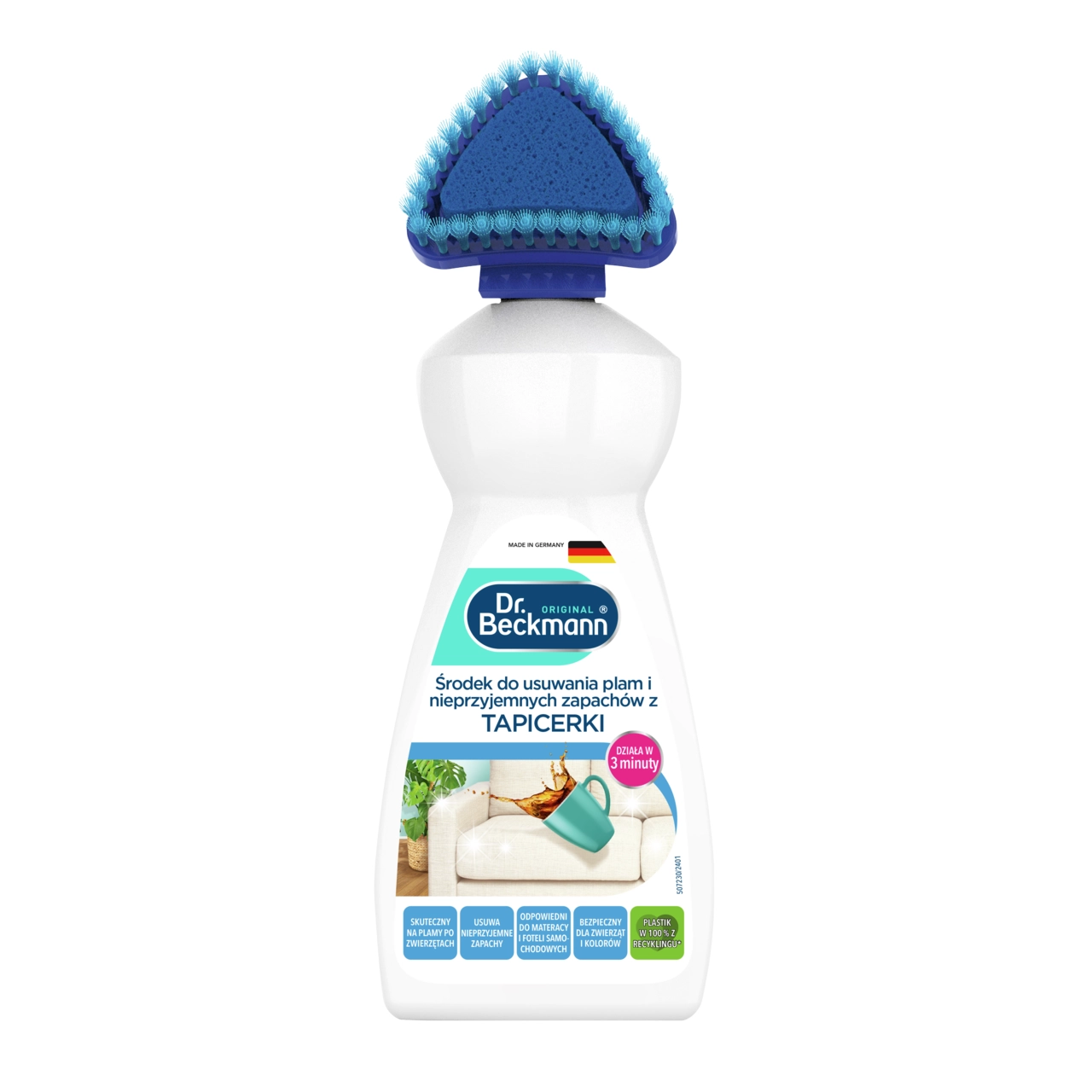 Dr. Beckmann do tapicerek ze szczoteczką 400ml