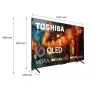 Telewizor Toshiba 65QV2463DG 65" QLED 4K Smart TV VIDAA Dolby Vision DVB-T2