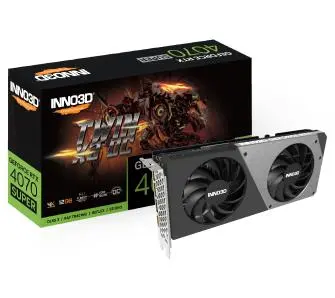 Karta graficzna Inno3D GeForce RTX 4070 Super Twin X2 OC 12GB GDDR6X 192bit DLSS 3