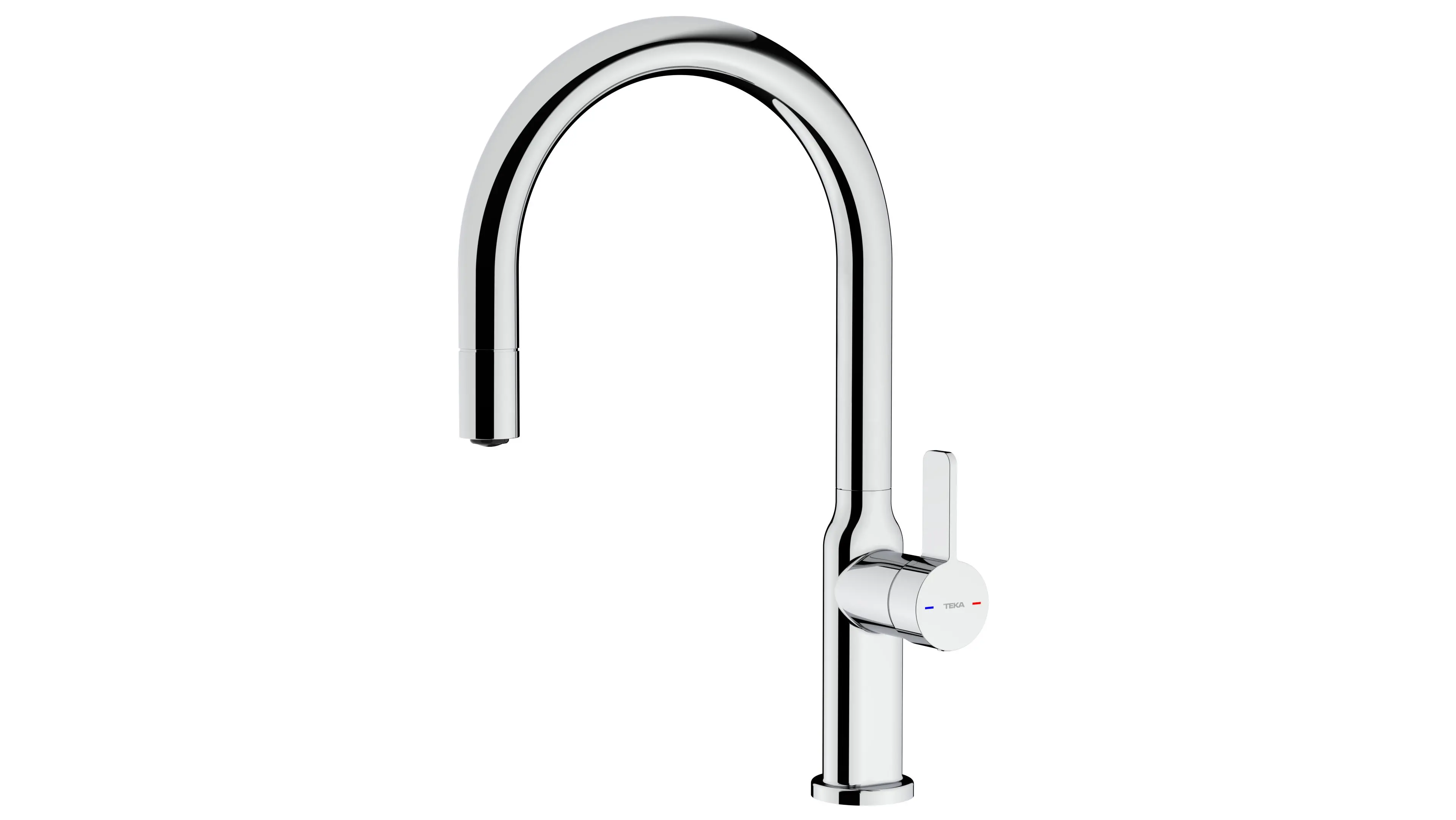 Bateria Teka Oval 9381 Chrom Mosiądz