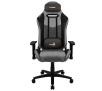 Fotel Aerocool DUKE AeroSuede Gamingowy do 150kg Skóra ECO Tkanina Ash Black