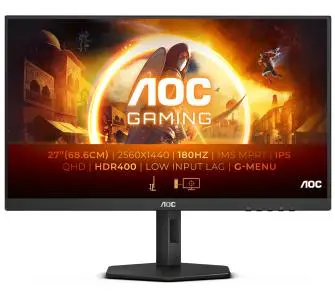 Monitor AOC Q27G4X 27" 2K IPS 180Hz 0,5ms MPRT Gamingowy