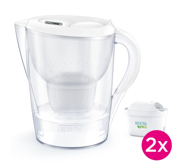 Brita Marella 2,4l 2 wkłady Biały