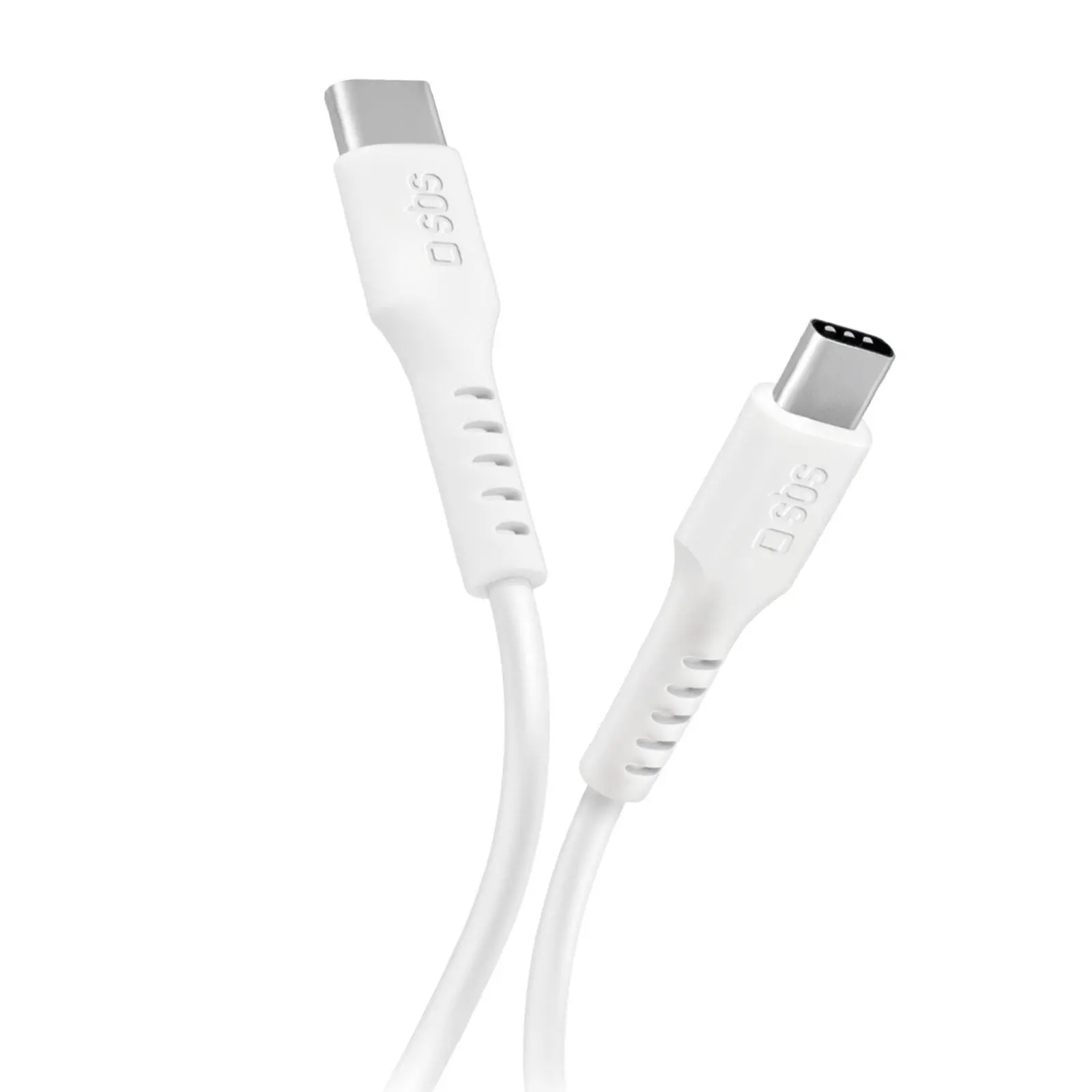 Kabel SBS USB-C do USB-C 25W 1m Biały