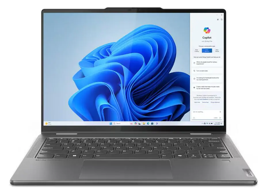 Laptop Lenovo Yoga 7 14IML9 OLED 14" Ultra 5 125H 16GB RAM 512GB Dysk SSD Win11 + Rysik + Etui Szary