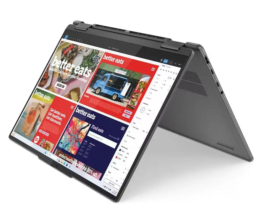 Laptop Lenovo Yoga 7 14IML9 OLED 14" Ultra 5 125H 16GB RAM 512GB Dysk SSD Win11 + Rysik + Etui Szary