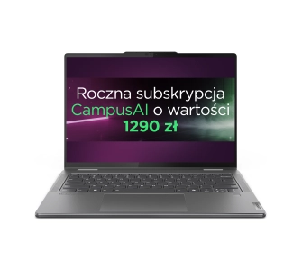 Laptop Lenovo Yoga 7 14IML9 OLED 14" Ultra 5 125H 16GB RAM 512GB Dysk SSD Win11 + Rysik + Etui Szary Funkcje AI