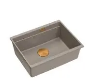 Quadron LOGAN 100 HQJ6045U4_PVDC1_U Granitowy Soft taupe/Miedziany