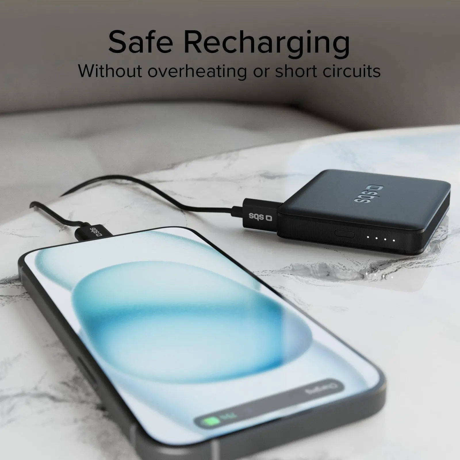 Powerbank SBS TEBB5000HDK 5000mAh 10W Czarny