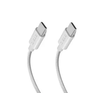 Kabel SBS USB-C do USB-C 1.5m 100W Szary