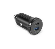 SBS USB-A USB-C PD 25W Czarny