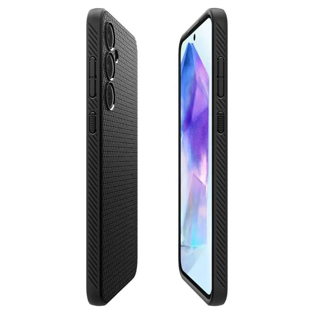 Etui Spigen Liquid Air do Samsung Galaxy A55 5G Matte Black