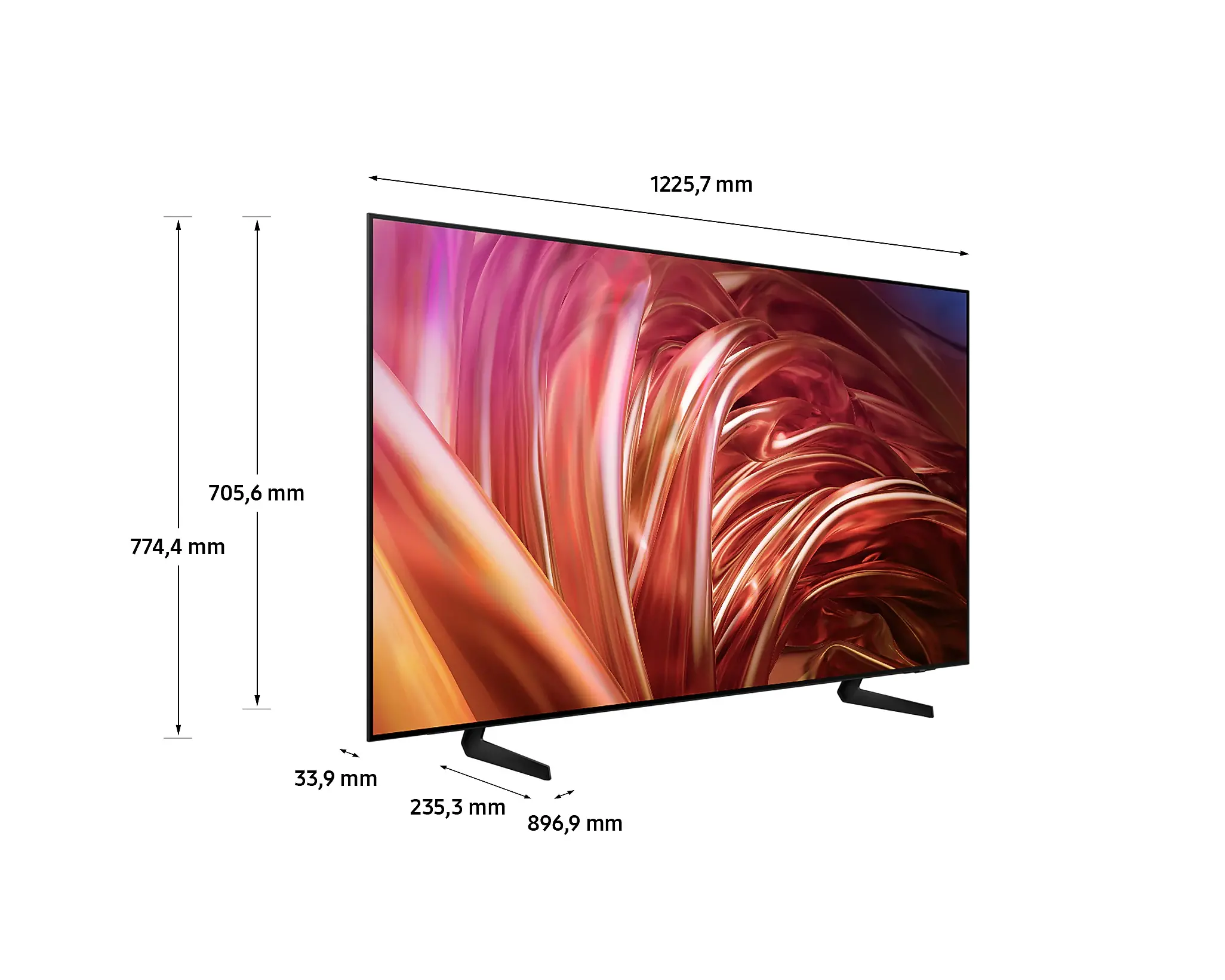 Telewizor Samsung QE55S85DAE 55" OLED 4K 120Hz Tizen Dolby Atmos HDMI 2.1 DVB-T2