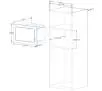 Kuchenka mikrofalowa Beko b300 BMGB 25333 WG Grill