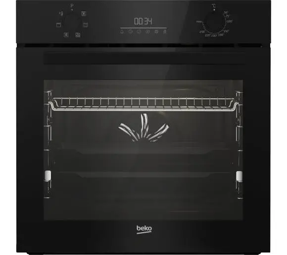 Електрична духова шафа Beko BBIE123001BD b300 з термоконвекцією, чорна