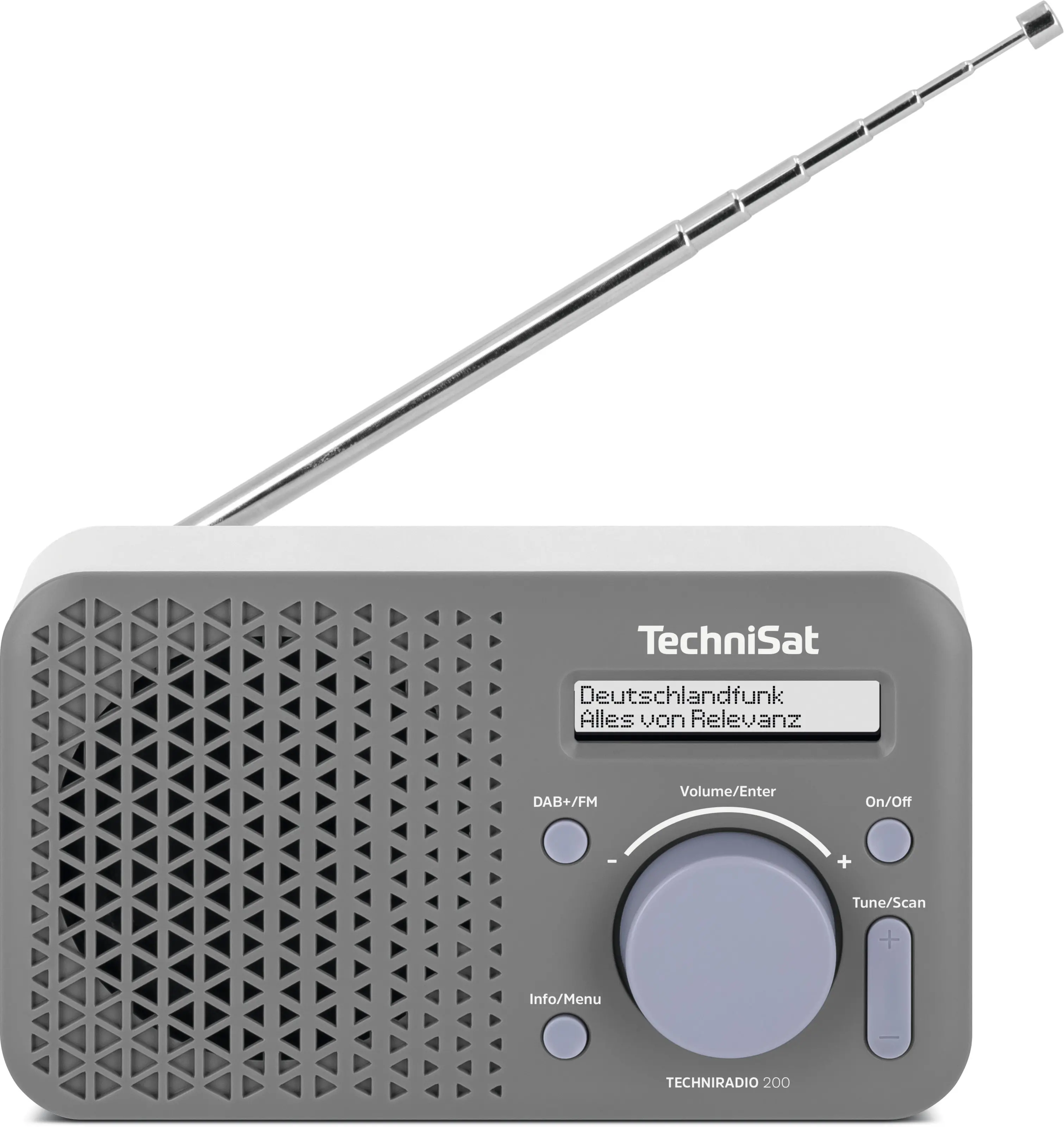 Radioodbiornik TechniSat TechniRadio 200 Radio FM DAB+ Szary
