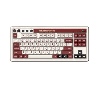 Klawiatura mechaniczna 8BitDo Mechanical Keyboard Fami Edition Kailh Box Brown V2 Brązowy