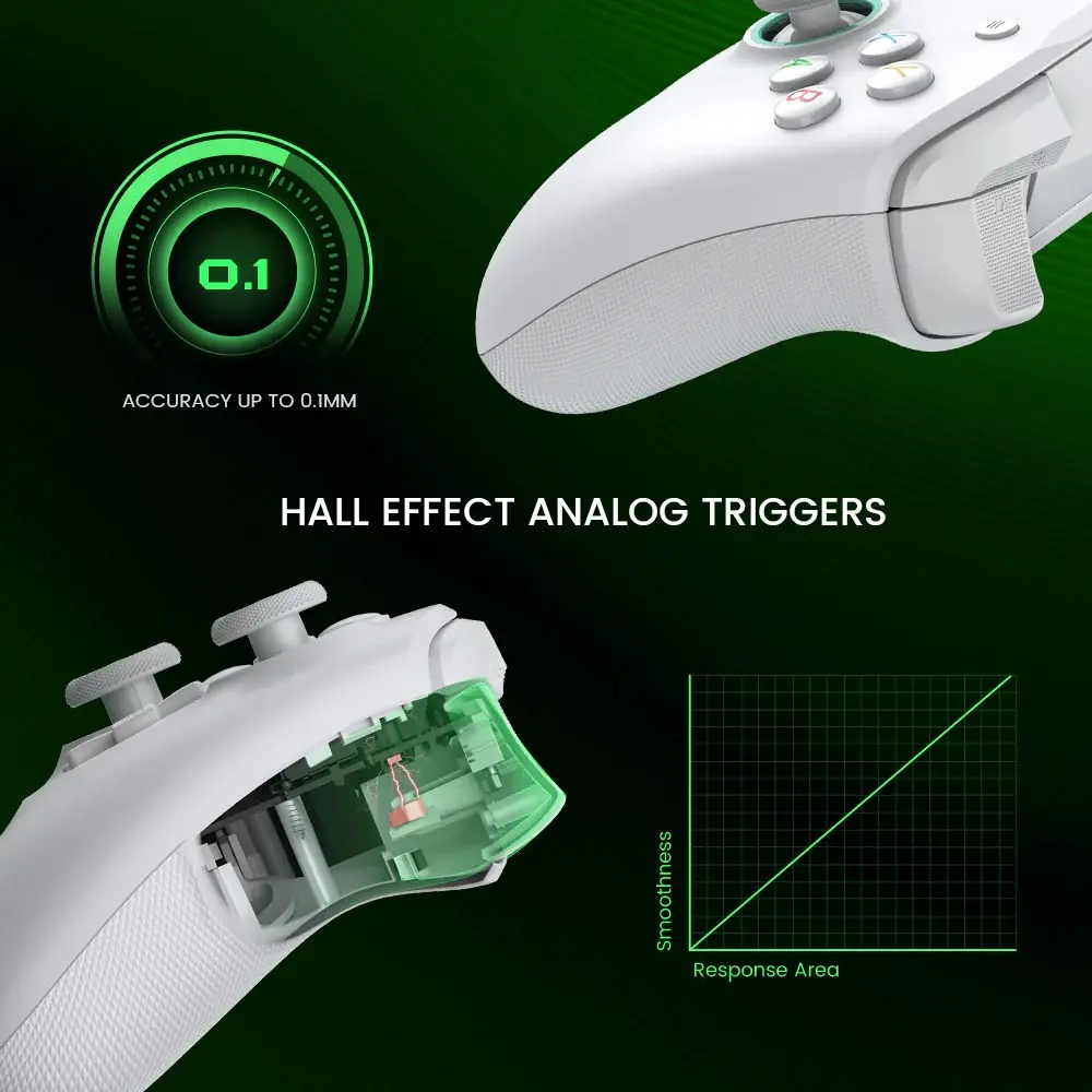 Pad GameSir HRG2298 G7 SE Wired do PC Xbox Przewodowy Biały