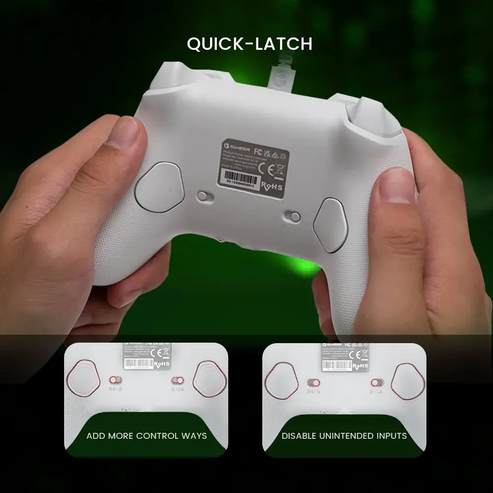Pad GameSir HRG2298 G7 SE Wired do PC Xbox Przewodowy Biały