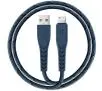 Kabel Energea Nyloflex USB do Lightning Charge and Sync C89 MFI 1,5m Niebieski