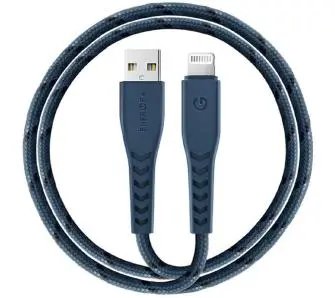 Kabel Energea Nyloflex USB do Lightning Charge and Sync C89 MFI 1,5m Niebieski