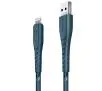 Kabel Energea Nyloflex USB do Lightning Charge and Sync C89 MFI 1,5m Niebieski